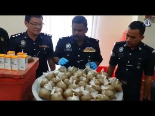 Polis tahan lapan lelaki, rampas 380 bungkusan air ketum