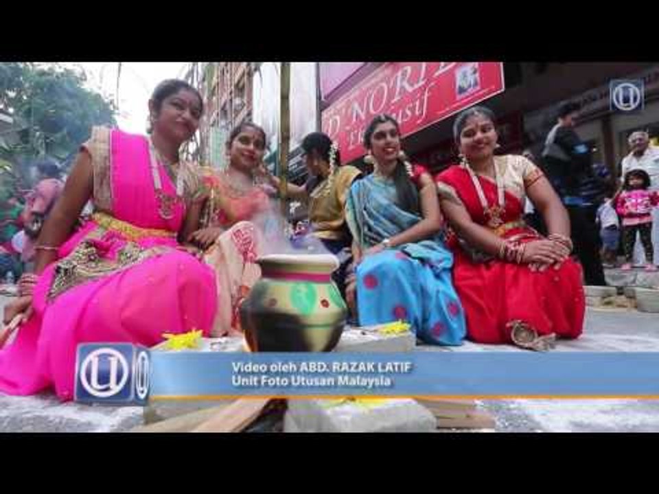 Kemeriahan pesta Ponggal ketika Hari Wilayah