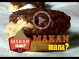 Keju meleleh bila burger digigit