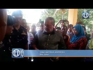 Sultan Johor berkongsi kesedihan