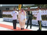 Raja Salman diberi sambutan rasmi negara