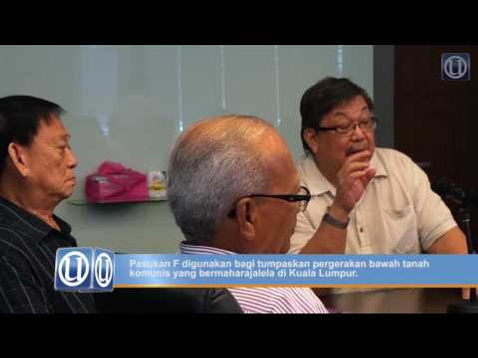 Sejarah ringkas penubuhan Pasukan F, Cawangan Khas, PDRM