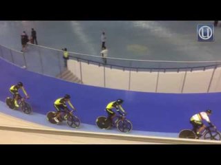 Azizulhasni menguji veledrom bertaraf dunia di Nilai