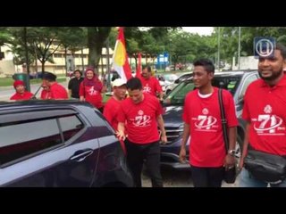 Larian Sang Saka Bangsa simbol sokongan anak muda