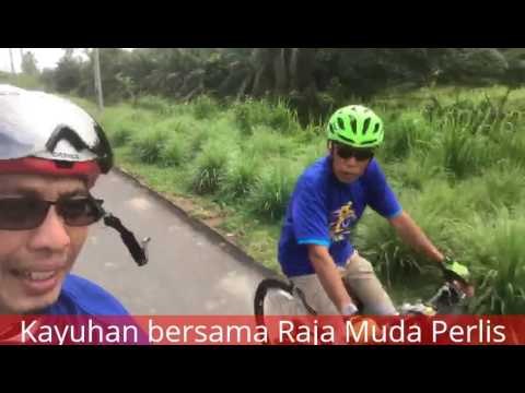 VLog kayuhan bersama Raja Muda Perlis, Tuanku Syed Faizuddin Putra Jamalullail di Kuala Selangor