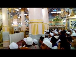 Jemaah ziarah Raudah