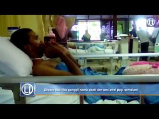 Allah, umi, abah perkataan terawal keluar dari mulut Muhammad Faiz