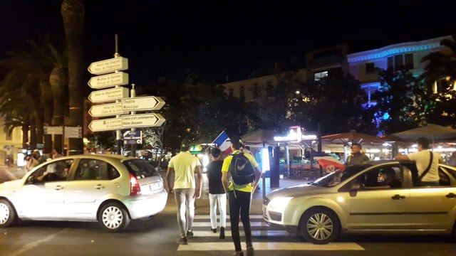 Foot : Les Perpignanais ont fêté la qualification de la France en finale à coups de klaxons