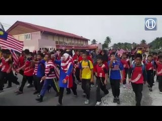 1, 000 sertai Walkaton Merdeka SK Cherang Ruku