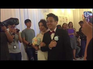 Gaun perkahwinan daripada tisu pertama di Malaysia