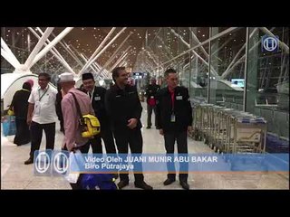 Kumpulan Pertama Haji Selamat Tiba