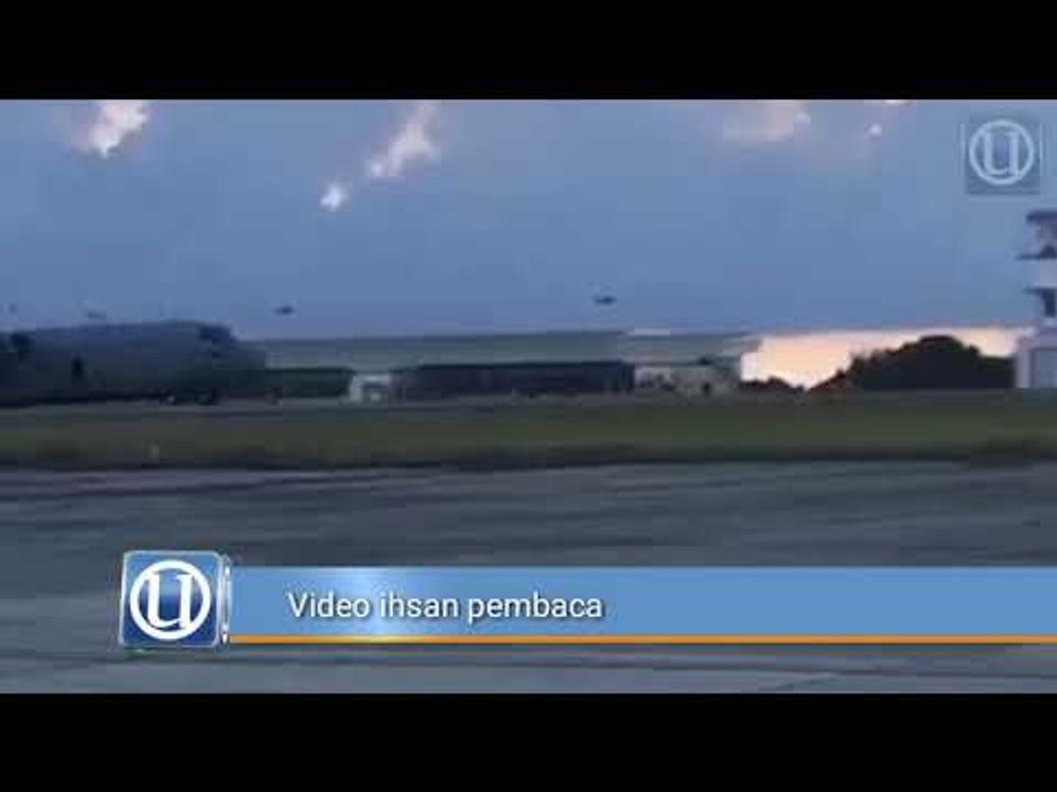 Pesawat C130 TUDM buat pendaratan cemas