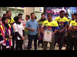 Peserta Ekspedisi Kayak Merentasi Sungai Nil terima sijil MBOR