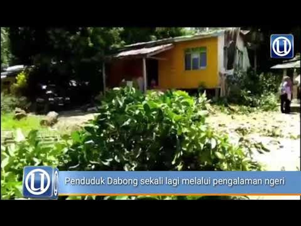 Penduduk Dabong sekali lagi melalui pengalaman ngeri