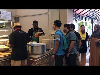 Orang ramai serbu nasi kandar RM1