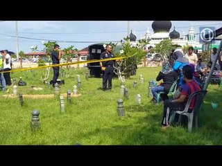 Kubur kanak-kanak maut ditusuk batu digali semula