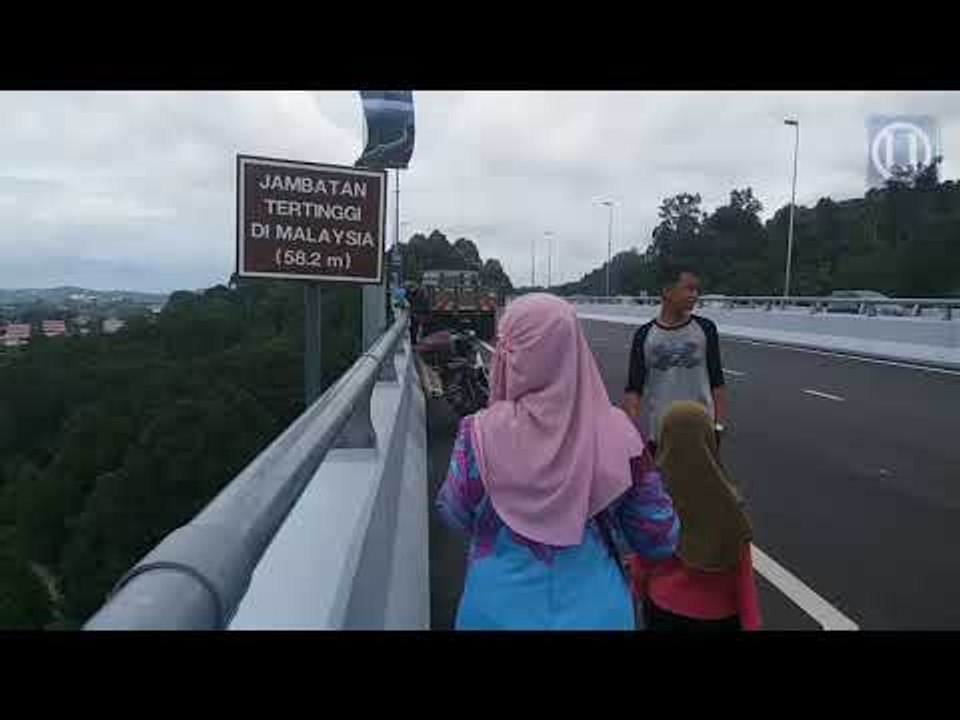 Orang ramai teruja guna Jalan Pintas Rawang-Serendah