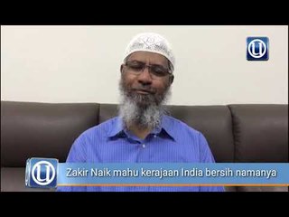 Zakir Naik mahu kerajaan India bersihkan namanya