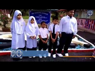 Hanya lima murid di SK Tebing Rebak