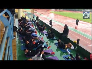 Sesi latihan skuad B-23 di China