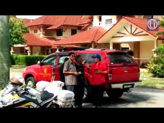 Empat kereta keluarga pegawai kanan kastam terbakar