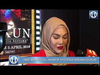 Umie Aida hampir 'histeria' kerana Dukun