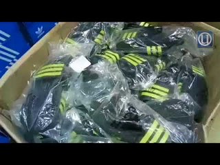 Selipar Adidas disyaki tiruan bernilai RM27,120 dirampas