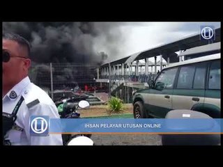 Lima aset pertahanan Sabah musnah terbakar