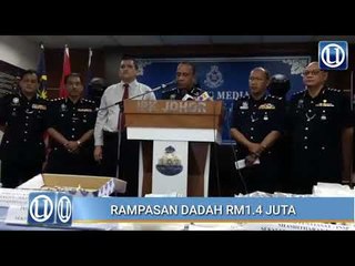 Rampasan dadah RM1.4 juta