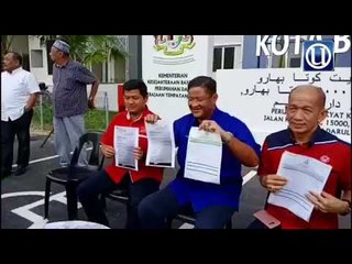 Hanya tempoh dua jam, PPR disita