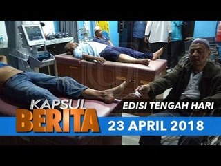 Kapsul berita 23 April Direnjat ketika pasang bendera