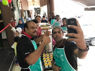 Restoran Line Clear Bangi diserbu orang ramai