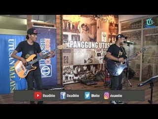 Busking dengan Abstract Band