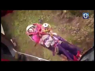 Unit Udara Bomba bantu pendaki wanita terjatuh di Kem 3, Puncak Gunung Mulu