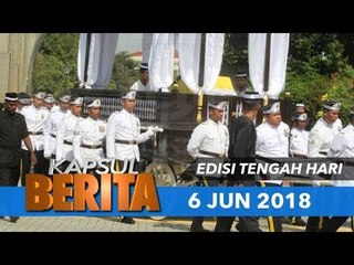 KAPSUL BERITA: Jenazah bonda Sultan Johor tiba di makam diraja