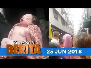 KAPSUL BERITA: Campak bayi, wanita ditahan