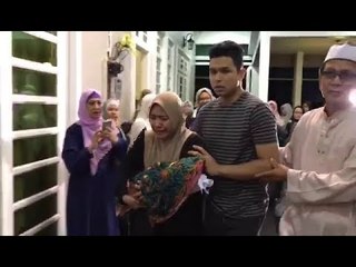 Adam Rayqal dikebumikan dalam suasana memilukan