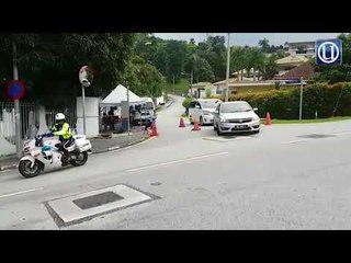 Kenderaan Najib keluar rumah