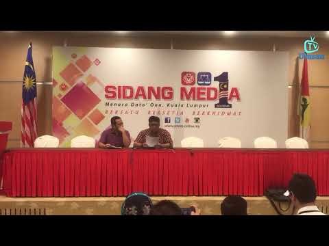 Sidang akhbar keputusan pemilihan sayap Wanita, Pemuda dan Puteri UMNO oleh Setiausaha Ker