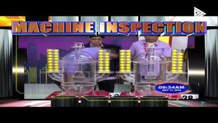 PCSO 11 AM Lotto Draw, July 11, 2018