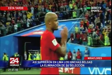 Rusia 2018: los belgas le dicen adiós al Mundial