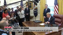 USTR lists $200 bil. in Chinese goods to be hit with tariffs