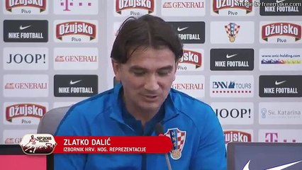 Izbornik Dalić na konferenciji za medije u Moskvi