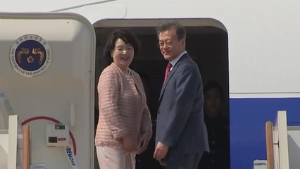 문재인 대통령 인도 방문 마치고 싱가포르 출발 / YTN