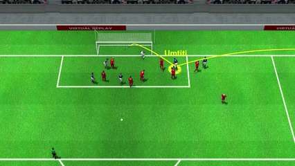 Revivez en 3D le but d’Umtiti contre la Belgique, avec les commentaires de Jean Rességuié