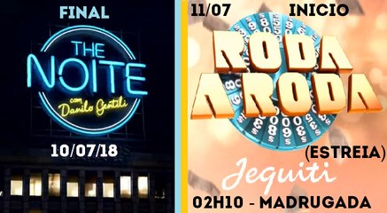 Encerramento The Noite e inicio Roda a Roda Jequiti (11/07/18) | SBT 2018
