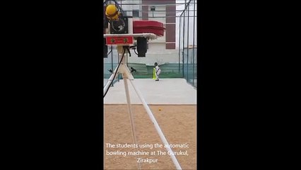 TheGurukul, Zirakpur adds the latest technology in its School Cricket Academy