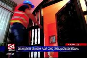 Chorrillos: Policía captura a banda de falsos trabajadores de Sedapal
