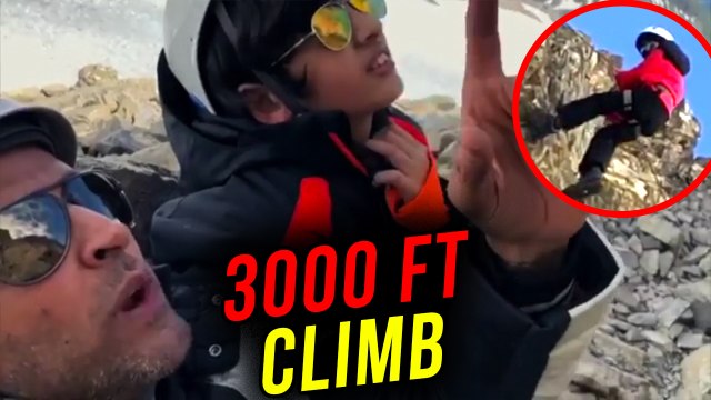 Hrithik Roshan With Kids Climb 3000 Ft Glacier In Itlay | INSIDE VIDEO