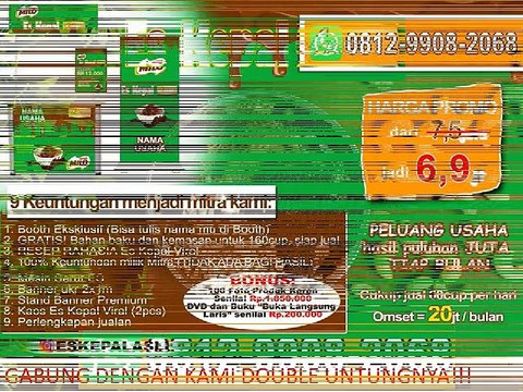 UNTUNG BERLIPAT, WA 0812-9908-2068, Franchise Opportunities Es Kepal Asli